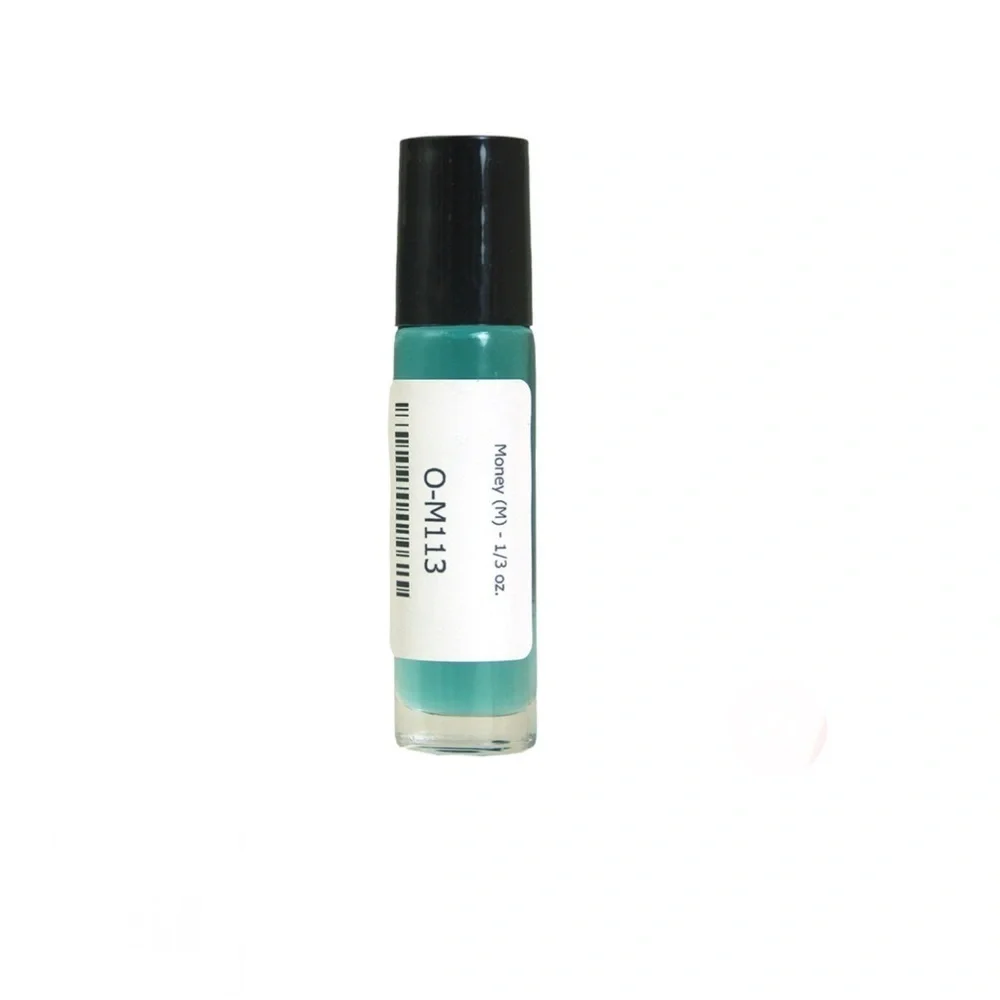 Money (M) Fragrance Oil 1/3 Oz Glass Roll-On Bottle